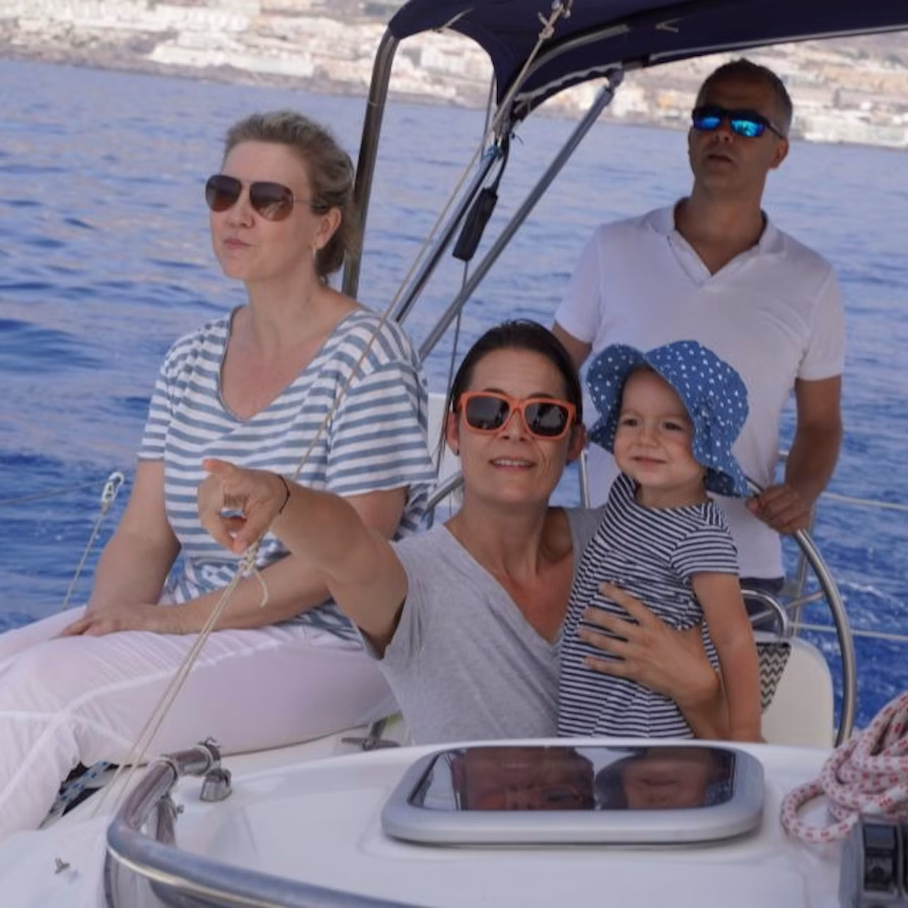 Family Enjoying the Journey
