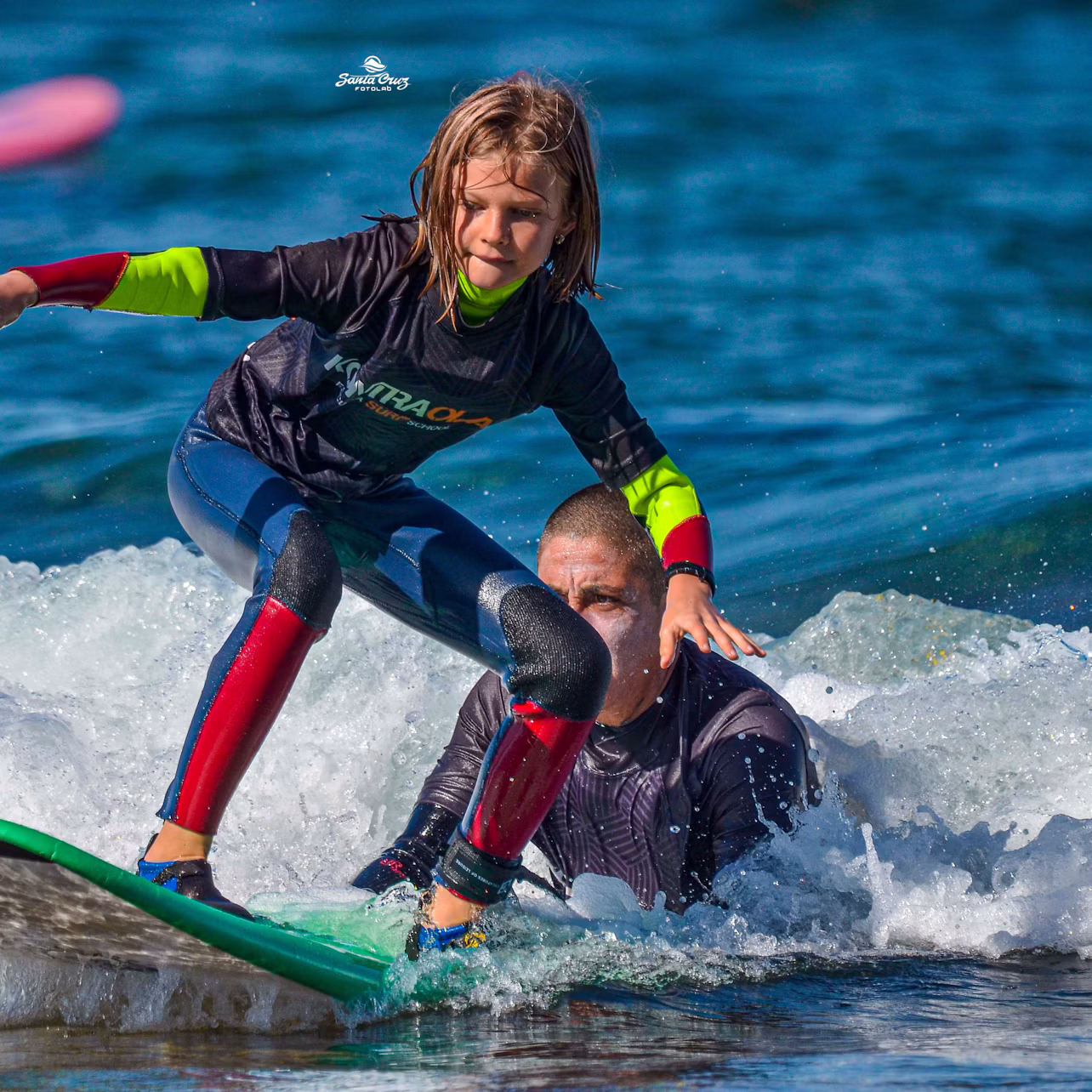 Safety first... Surf safety first. Children welcome.