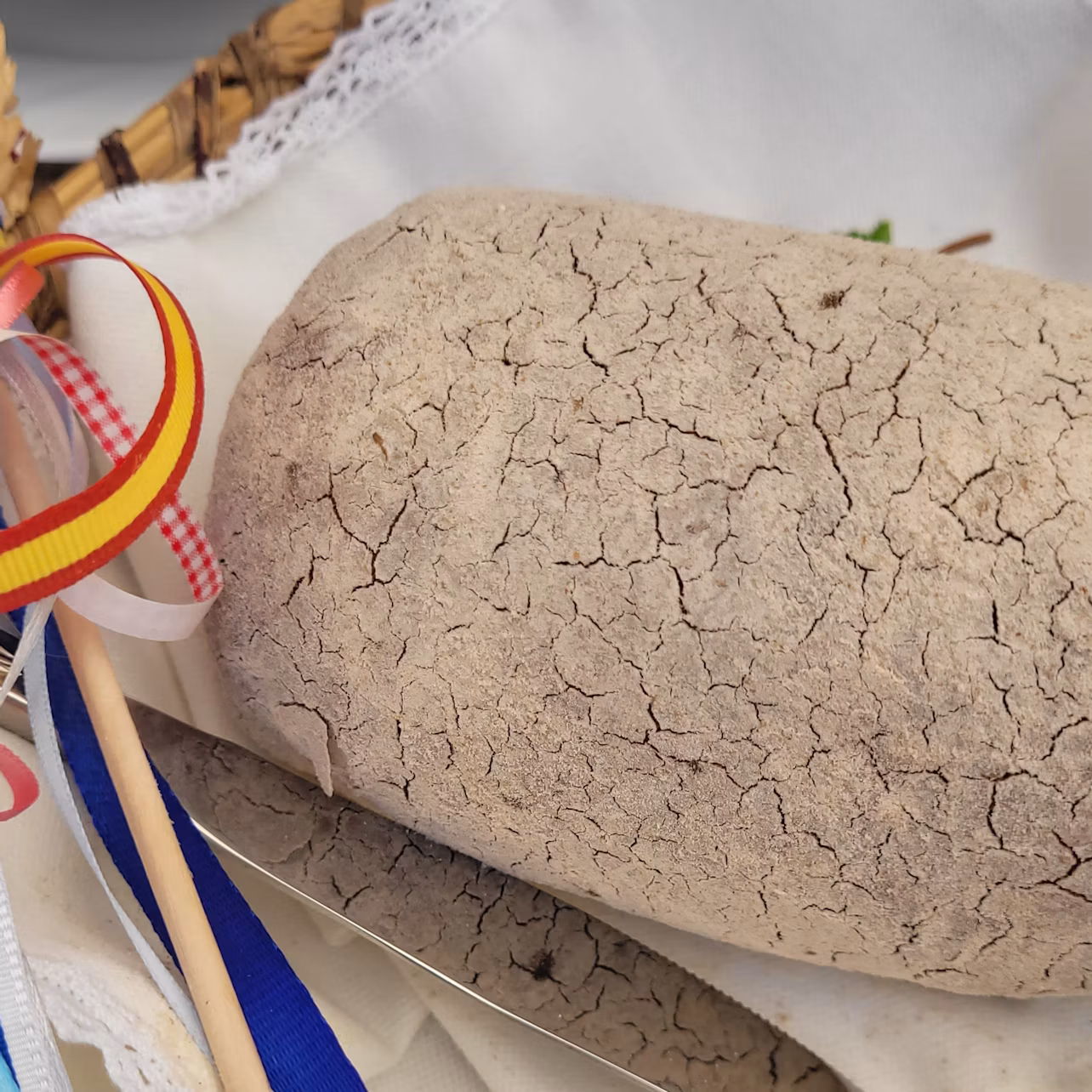 Details of kneaded gofio