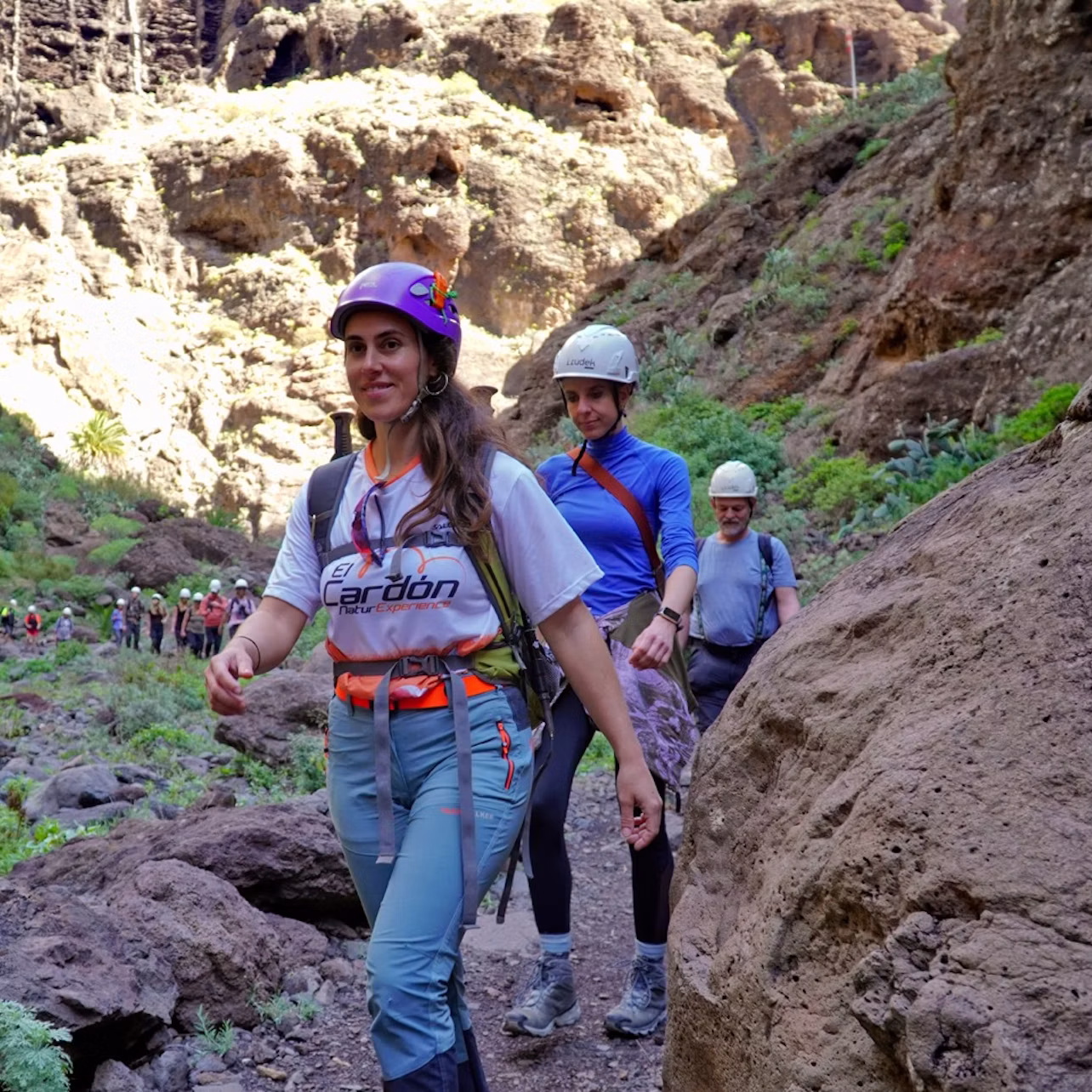 Visiting the Masca ravine