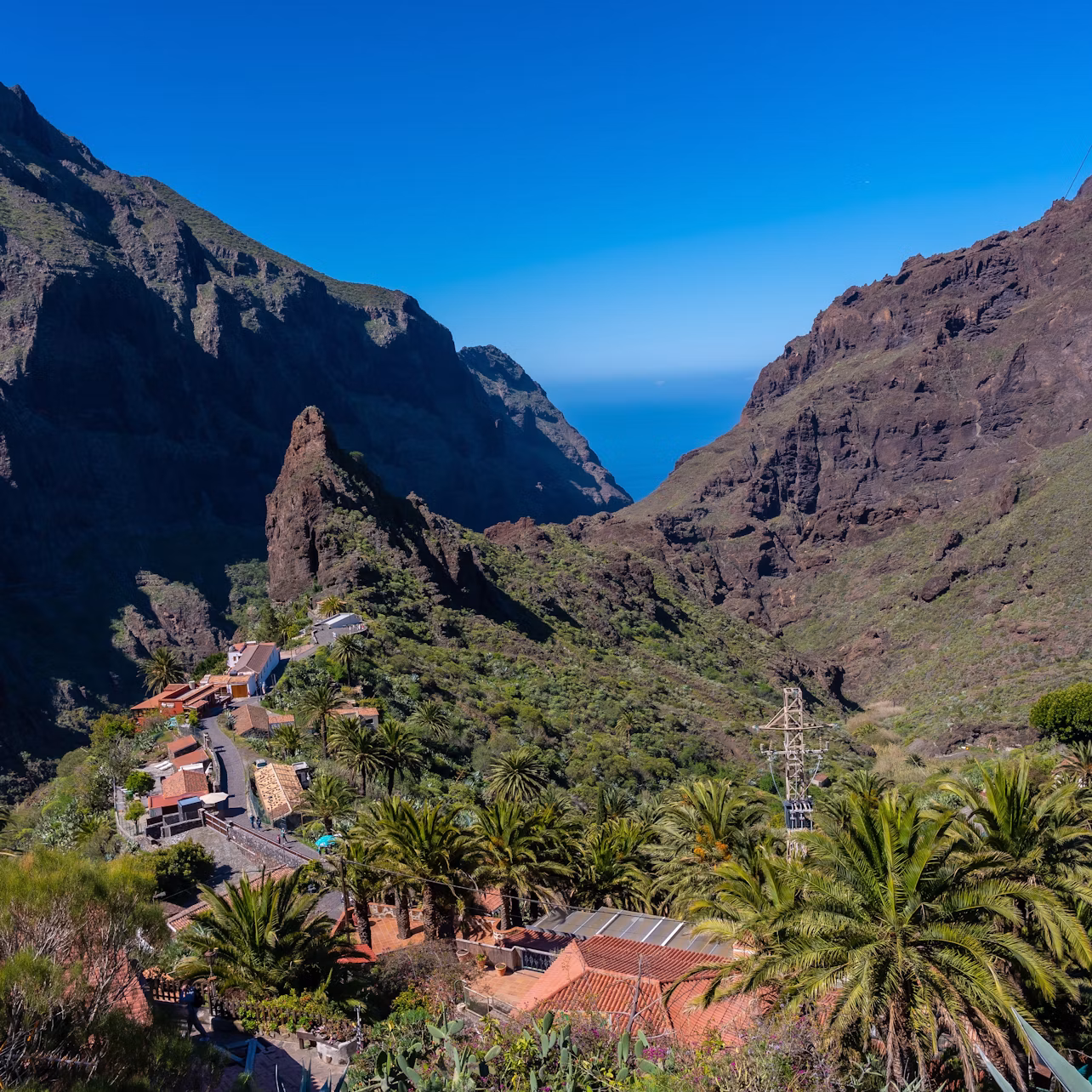 Hamlet of Masca in the Rural Park of Teno