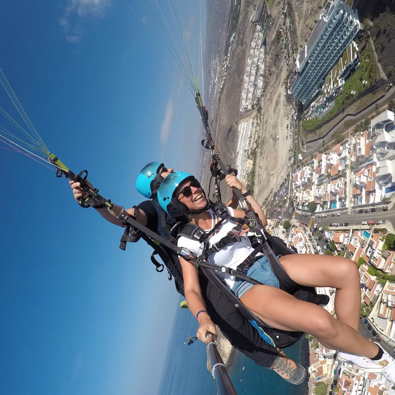 Volando voy (en parepente) en Tenerife
