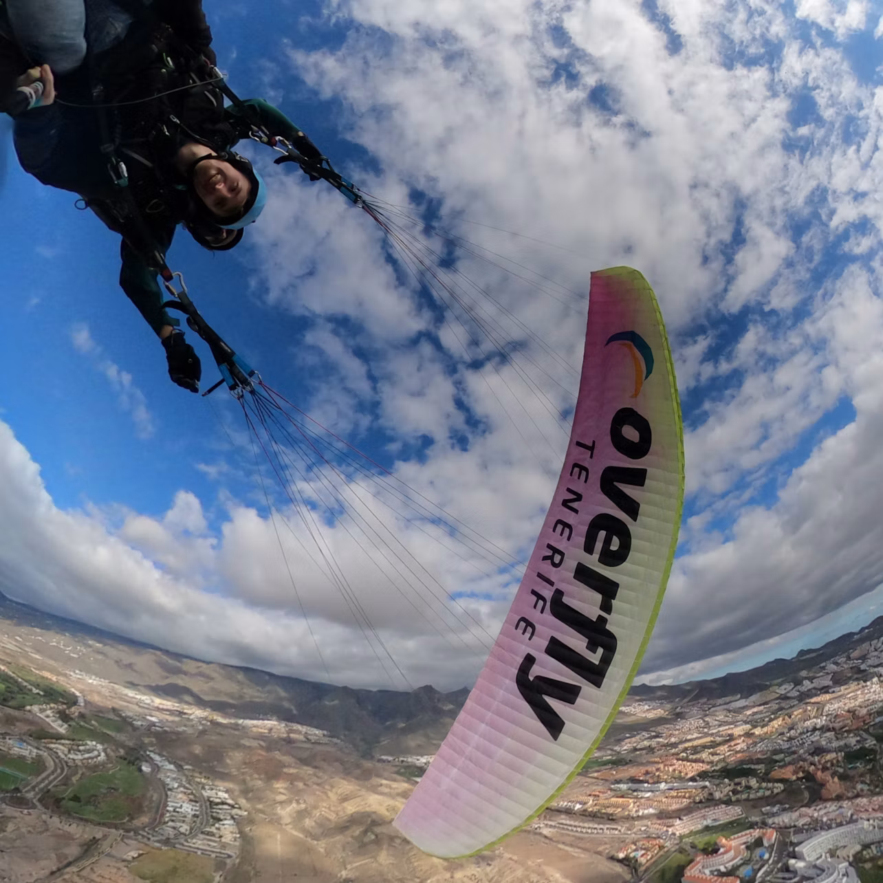 Acrobacias en Parapente en Tenerife