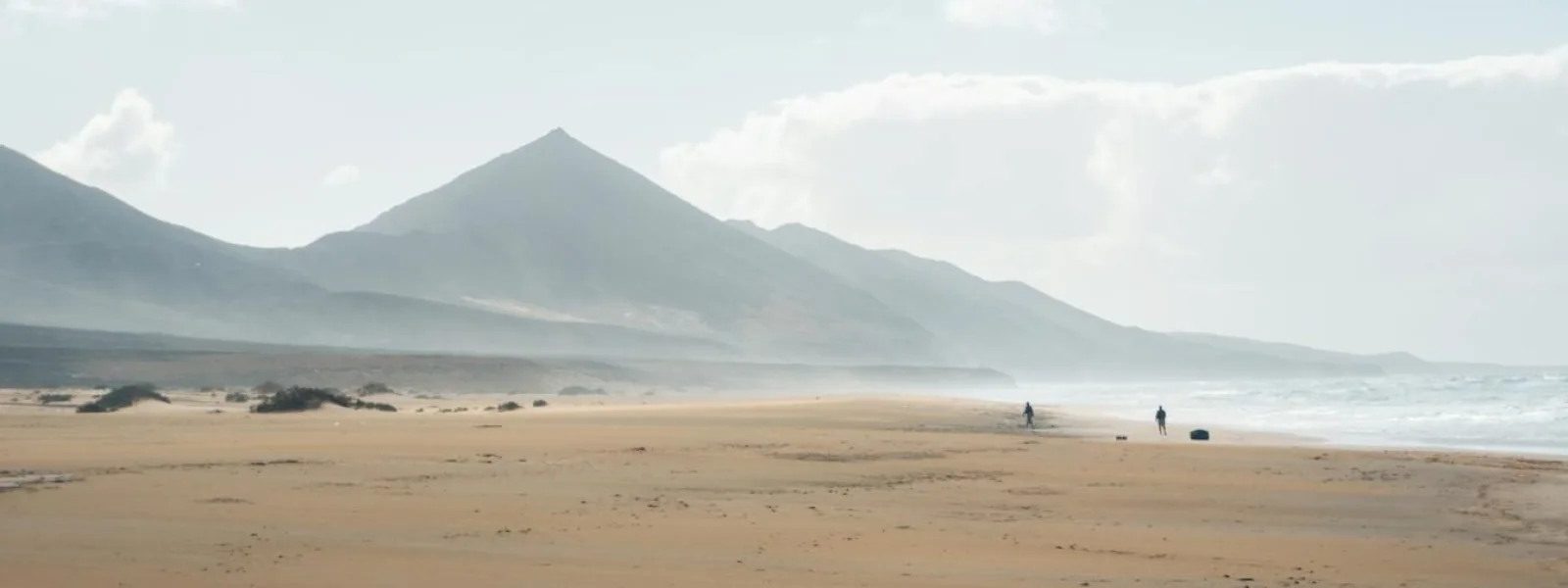Beach landscape in Fuerteventura, Canary Islands