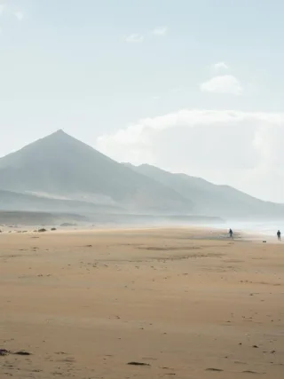 Beach landscape in Fuerteventura, Canary Islands