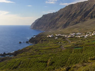El Golfo valley and volcanic Atlantic coast in El Hierro, Canary Islands
