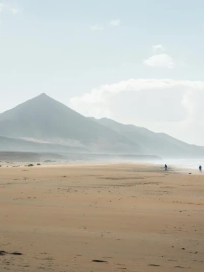 Beach landscape in Fuerteventura, Canary Islands