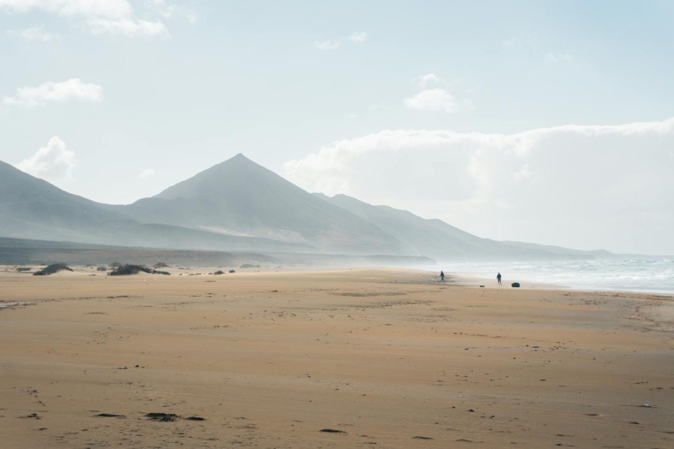 Beach landscape in Fuerteventura, Canary Islands