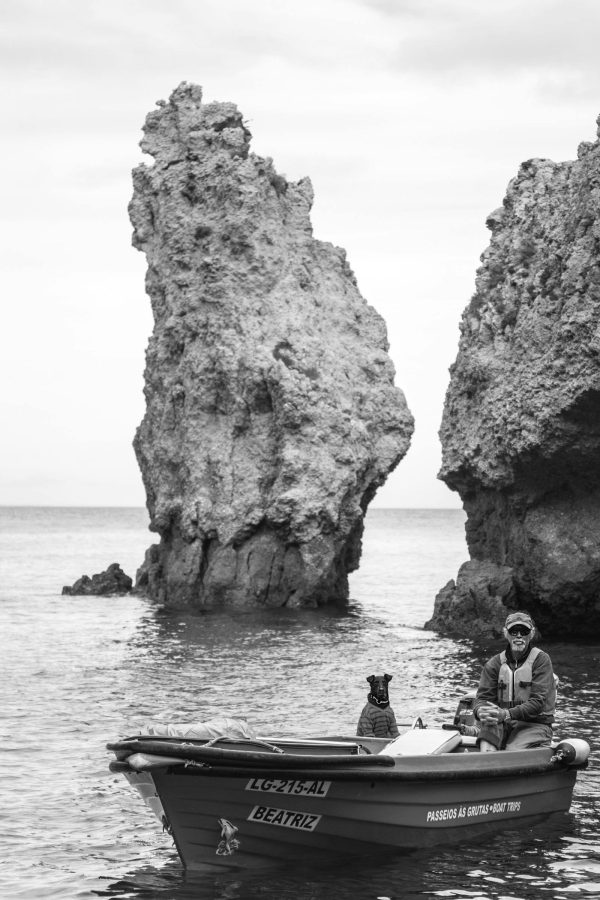 Mountain cliffs and coastal scenery in La Gomera